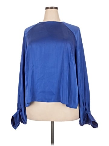 ELOQUII Long Sleeve Blouse (view 1)