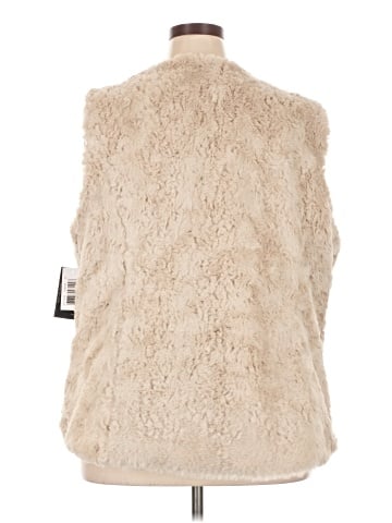 CoffeeShop Faux Fur Vest (view 2)