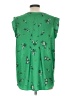 Pleione 100% Polyester Green Sleeveless Blouse Size L - photo 2
