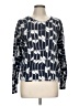 Nic + Zoe Silver Pullover Sweater Size L - photo 1