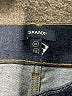 SPANX Chevron-herringbone Blue Jeans Size 1X - photo 7