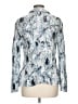 Vince. 100% Polyester Blue Long Sleeve Blouse Size L - photo 2