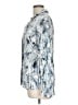 Vince. 100% Polyester Blue Long Sleeve Blouse Size L - photo 5