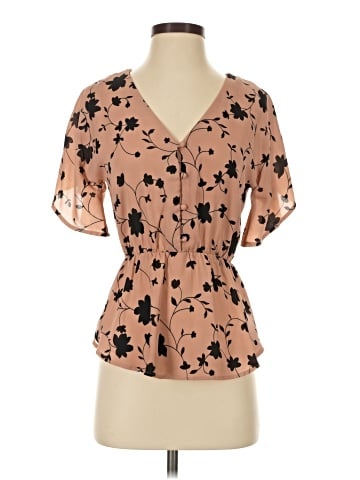 Sienna Sky Short Sleeve Blouse (view 1)