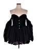 ASOS 100% Polyester Black Cocktail Dress Size 10 - photo 1