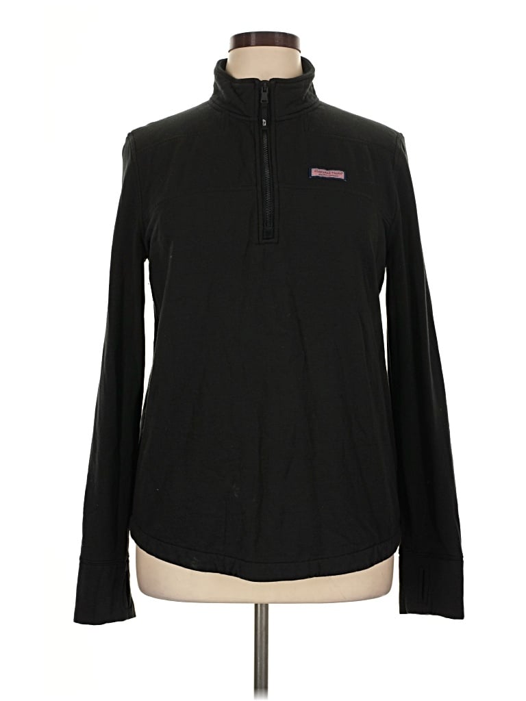 Pre-owned Vineyard Vines Sweatshirt In Black