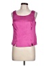 Perceptions 100% Polyester Pink Sleeveless Blouse Size 12 (petite) - photo 1