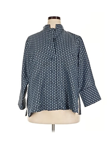 Gretchen Scott Designs 3/4 Sleeve Blouse (view 1)