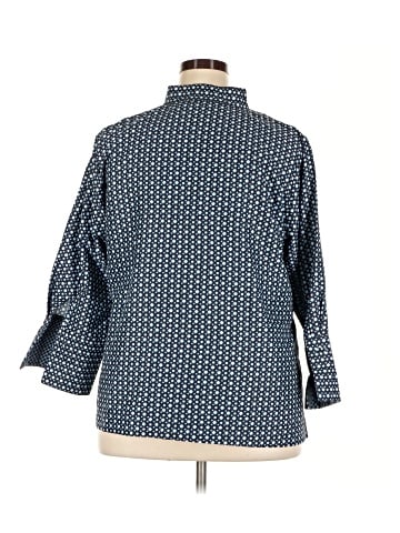 Gretchen Scott Designs 3/4 Sleeve Blouse (view 2)