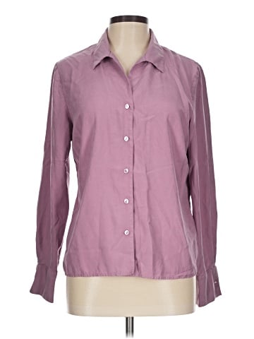 Kate Hill Long Sleeve Silk Top (view 1)