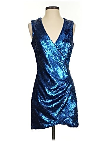 Aqua Cocktail Dress (view 1)