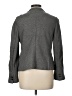 Ann Taylor LOFT 100% Cotton Tweed Gray Blazer Size Lg Petite - photo 2