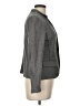 Ann Taylor LOFT 100% Cotton Tweed Gray Blazer Size Lg Petite - photo 4