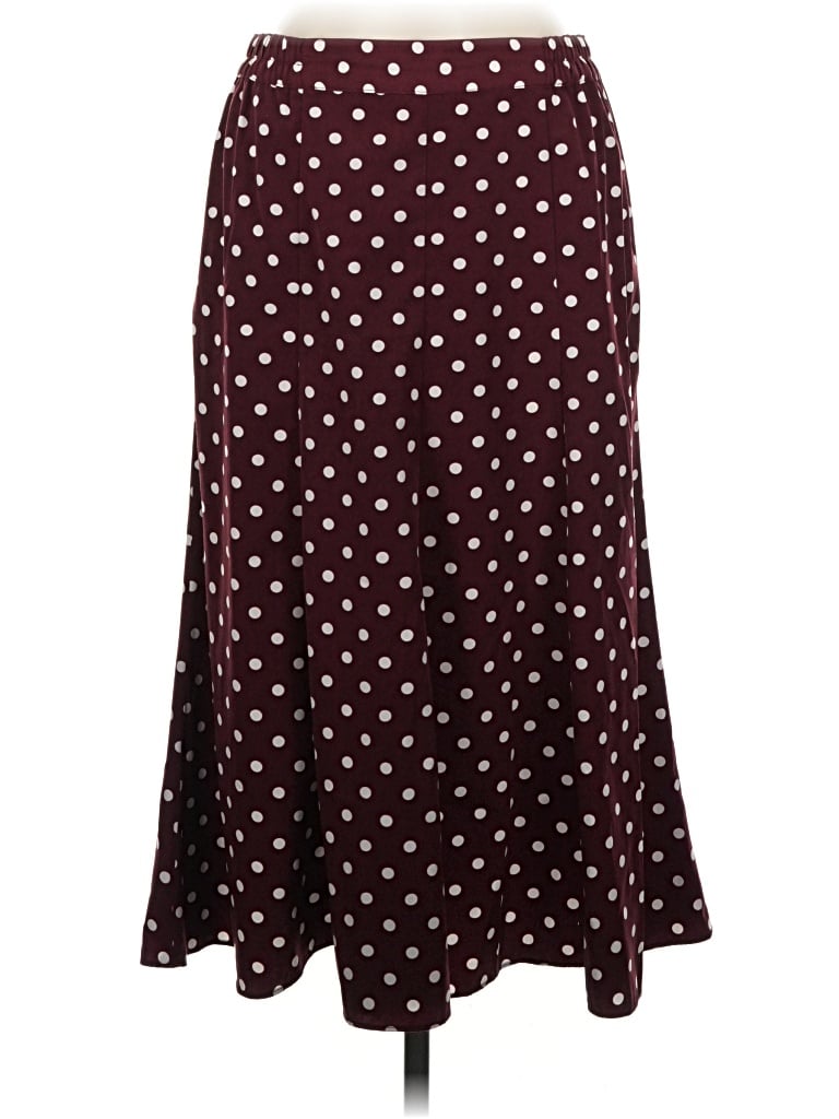 Pre-owned Maison Jules Casual Skirt In Burgundy