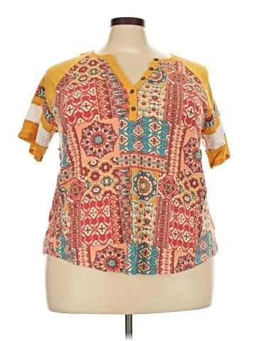 Cato Short Sleeve Blouse (view 1)