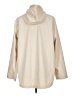 Lands' End 100% Polyurethane Solid Ivory Raincoat Size L - photo 2