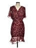 BCBGeneration 100% Polyester Burgundy Cocktail Dress Size 8 - photo 1