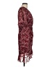 BCBGeneration 100% Polyester Burgundy Cocktail Dress Size 8 - photo 4