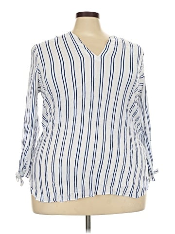 MICHAEL Michael Kors Long Sleeve Blouse (view 1)