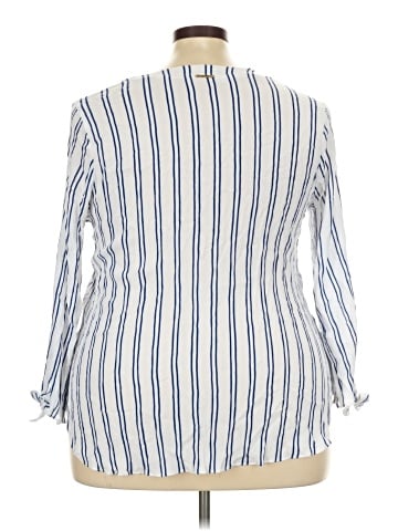 MICHAEL Michael Kors Long Sleeve Blouse (view 2)