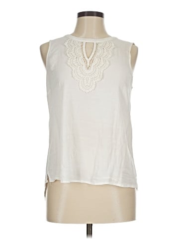 Pale Sky Sleeveless Blouse (view 1)