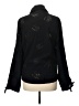 Nanette Lepore Solid Black Jacket Size L - photo 2