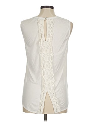 Pale Sky Sleeveless Blouse (view 2)