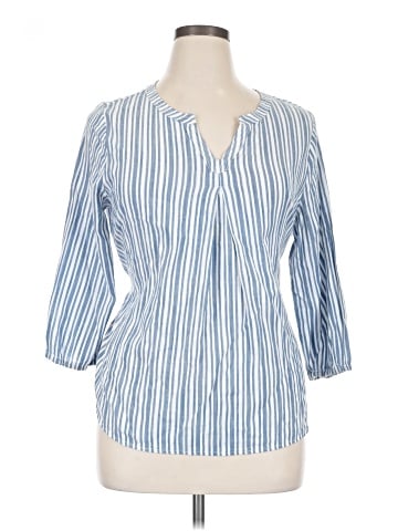 St. John's Bay 3/4 Sleeve Blouse (view 1)