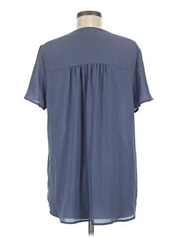 Pleione Short Sleeve Blouse (view 2)