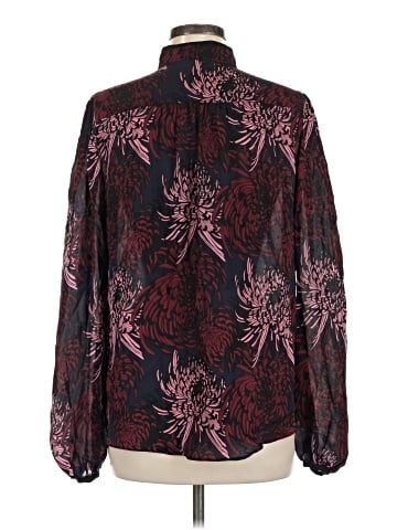 A.L.C. Long Sleeve Silk Top (view 2)