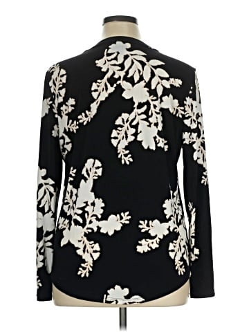 JM Collection Long Sleeve Blouse (view 2)