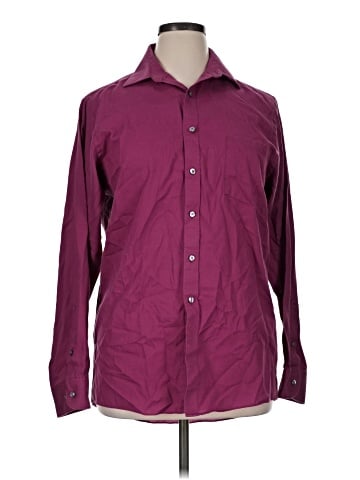 Van Heusen Long Sleeve Button-Down Shirt (view 1)