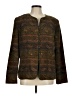 Koret 100% Polyester Paisley Brown Blazer Size 18 - photo 1