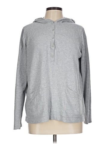 Eileen Fisher Long Sleeve Henley (view 1)