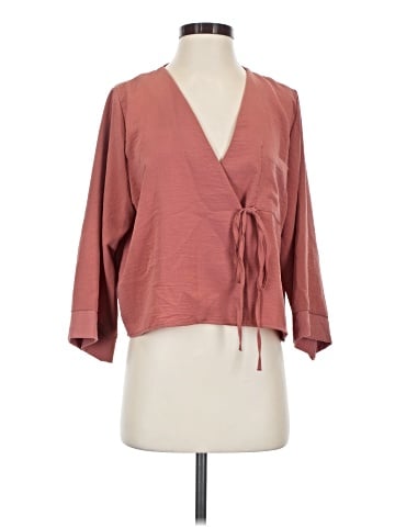 Topshop 3/4 Sleeve Blouse (view 1)