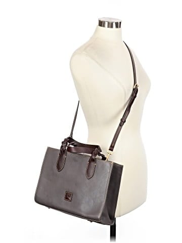 Dooney & Bourke Leather Satchel (view 2)