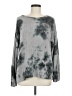 Tribal 100% Polyester Tie-dye Gray Pullover Sweater Size M - photo 1