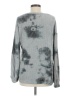 Tribal 100% Polyester Tie-dye Gray Pullover Sweater Size M - photo 2