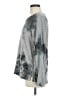 Tribal 100% Polyester Tie-dye Gray Pullover Sweater Size M - photo 5