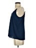 Zara Basic 100% Polyester Blue Sleeveless Blouse Size S - photo 5