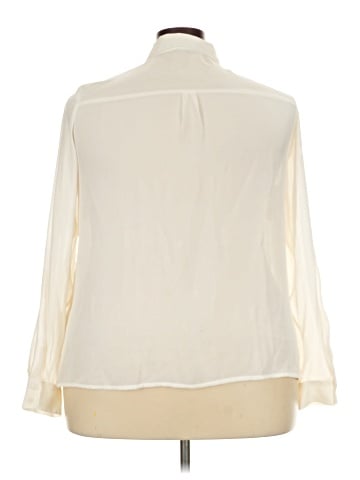 Worthington Long Sleeve Blouse (view 2)