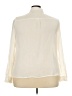 Worthington 100% Polyester Ivory Long Sleeve Blouse Size 2X - photo 2