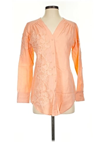 J. Peterman Long Sleeve Blouse (view 1)