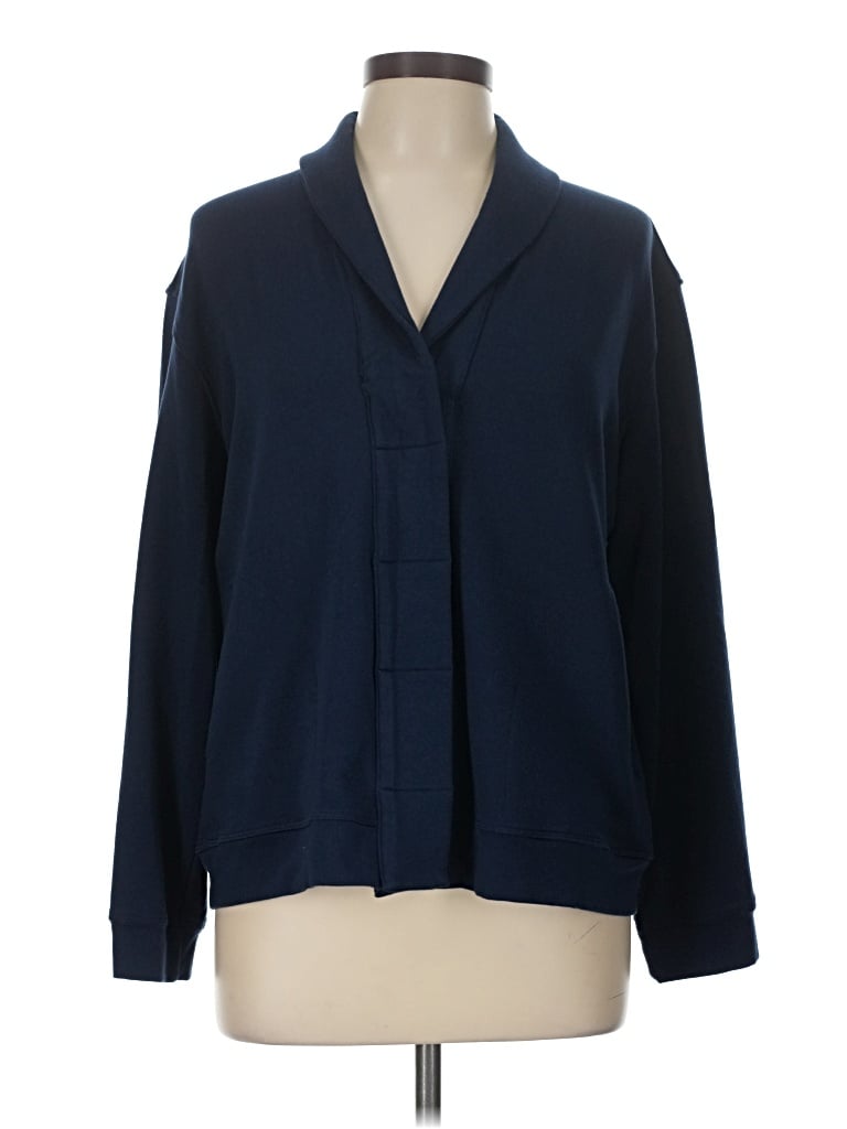 Pre-owned Amour Vert Cardigan Sweater In Blue