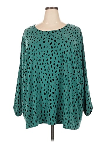 Susan Graver Long Sleeve Blouse (view 1)