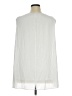 Nina Leonard 100% Polyester White Sleeveless Blouse Size 1X - photo 2