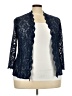 Alex Evenings 100% Polyester Blue Jacket Size 18 - photo 1