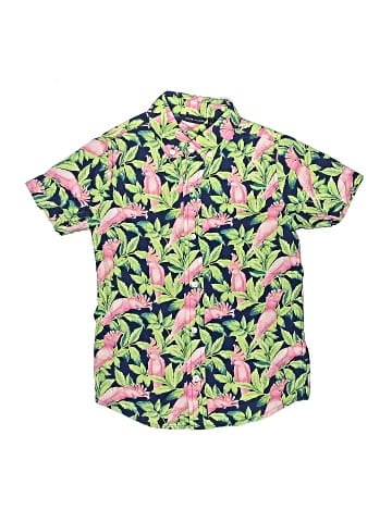 Janie and Jack Short Sleeve Button-Down Shirt (view 1)