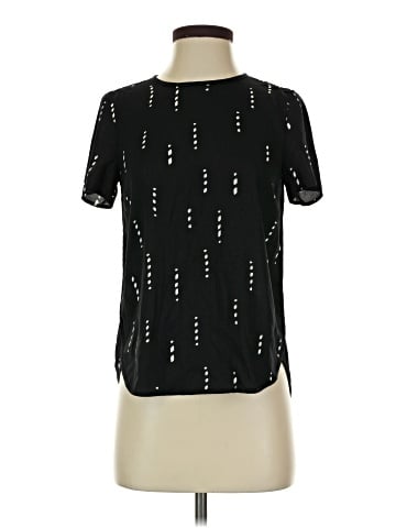 Ann Taylor Short Sleeve Blouse (view 1)