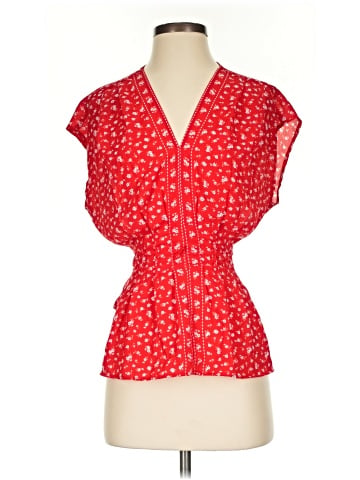 Max Studio Short Sleeve Blouse (view 1)